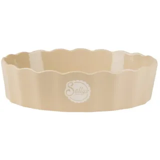 sallys Auflaufform rund 24,5 cm Beige