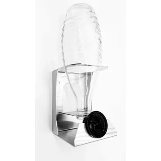 Abtropfgestell Flaschenhalter Abtropfhalter Edelstahl für SodaStream Crystal Neu