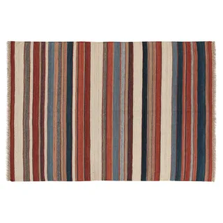 Kilim Carpets by Jalal Teppich Kilim Neyriz Classic beige/braun/rot 200 x 300 cm