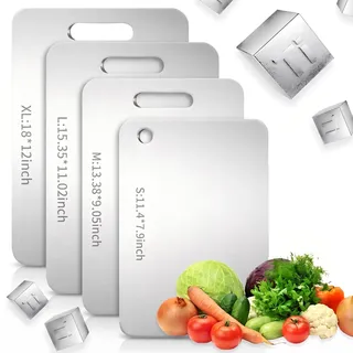Katori Titan-Schneidebrett, 100% reines Titan, Schneidebretter für die Küche