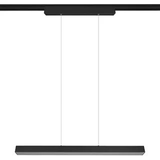 Schienensystem Duoline PL Paros in Schwarz max. 29 Watt