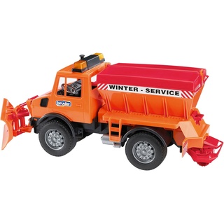 Bruder® Spielzeug-Winterdienst Unimog Winter Service 47 cm (02572), Made in Europe orange