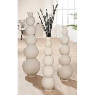 Casablanca by Gilde Gilde, Vase, Rotonda, Grau H: 76 cm (1 x)
