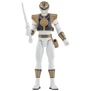 Power Rangers Mighty Morphin Action-Figur, 15,2 cm, VHS Exclusive – White Ranger