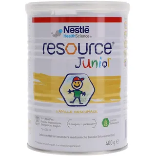 Resource Junior normkalorische Trinknahrung Pulver - 400g Dose