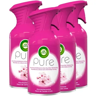 Air Wick Pure Premium-Duftspray Duo, Kirschblütenzauber, 2er Pack (2 x 2 Stück)