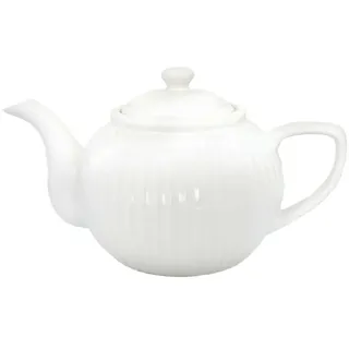 Greengate XL Teekanne ALICE Weiß 1,5 Liter | Gr.: onesize