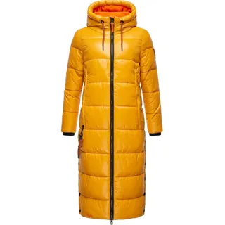 Navahoo Wintermantel Schmuseengel gelb / schwarz S