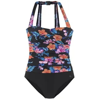 LASCANA Badeanzug Damen Mehrfarbig 44 Cup D