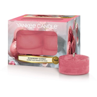 Yankee Candle Classic Teelichter, Wachs, pink, 8.4cm x 6.1cm, 200