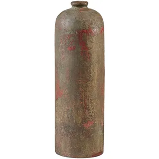 Beliani Dekovase, Kupfer, Stein, Vintage, 41 cm, Dekoration, Vasen, Keramikvasen