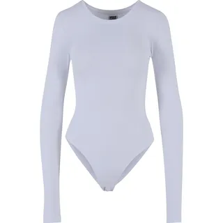 URBAN CLASSICS Ladies Stretch Jersey Longsleeve Body Weiß S