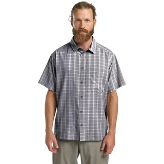 Jack Wolfskin Kurzarmhemd kariert Stark White S