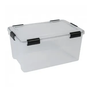 Kreher Aufbewahrungsbox Wasserdichte Aufbewahrungsbox mit Dichtung weiß 50 l