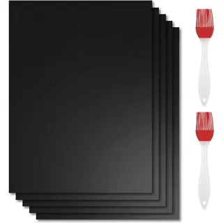 Bbq Grillmatte Antihaft Ofeneinlagen Backen Wiederverwendbare Grillfolie 10 stücke