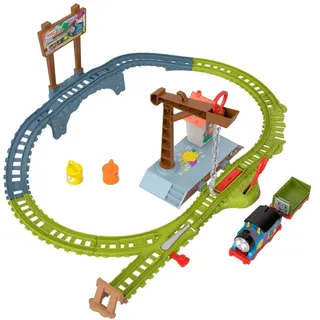 ​Thomas & Friends, batteriebetriebenes Malfarbe-Zugset mit batteriebetriebenem Thomas und Widerspenstigem Waggon für Kinder ab 3 Jahren, HTN34