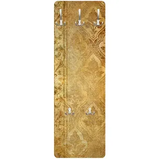 Bilderwelten Wandgarderobe, Gold, Holzwerkstoff, Orientalisch, Rechteckig, 34x105x1.6 cm, Garderobe, Garderobenleisten & Garderobenhaken
