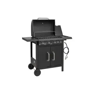tepro Gasgrill Stahl B/H/L: ca. 53x95x108 cm - Schwarz