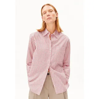 ARMEDANGELS Stripe Loose Bluse Rosa S