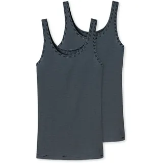 SCHIESSER Modal Essentials Trägertop Dunkelblau 44