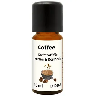 DistrEbution Duftöl Coffee Duftstoff für Kerzen & Kosmetik, Kaffee-Duft für Kerzen, Seifen und Kosmetik