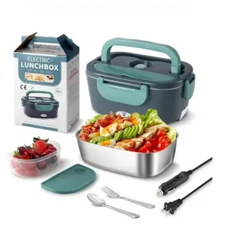 FELIXLEO Lunchbox Elektrischer LunchboxLebensmittelwärmer 3-in-1 tragbare auslaufsichere