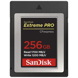 SanDisk Extreme PRO CFexpress Type B 256GB (SDCFE-256G)