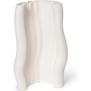 Ferm Living Moire Vase 30 cm Weiß