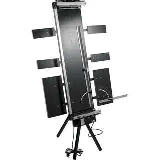 Vevor Styroporschneider, 200W Schaumschneider aus Aluminiumlegierung, Styrocutter mit Nickel-Chrom-Legierun, 42V Ausgangsspannung, Schnittlänge 127 cm Nut-Maschine für Profis, Heimwerker, 179x42x15cm