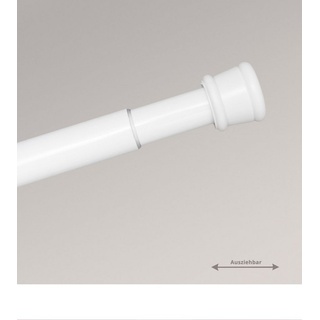 Gardinenstange Spannstange, LYSEL®, L 130-220 cm weiß 130 cm - 220 cm