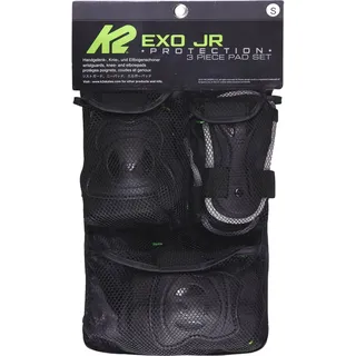 K2 Exo Pad Protektorenset Junior S black/green)