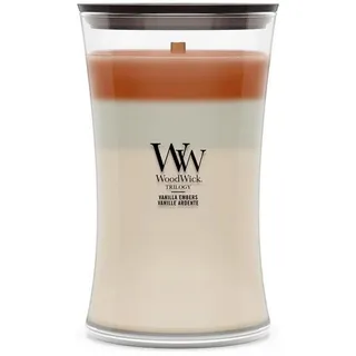 Woodwick Trilogy Vanilla Embers Duftkerze 610 g beige
