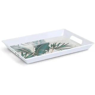Zeller 26473 Melamintablett Palm Leaves