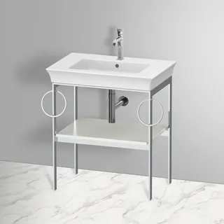 Duravit Waschtisch-Konsole 68,4 x 45 cm Weiß Seidenmatt