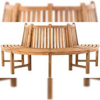 deluke Baumbank 200 x 100 x 90 cm Braun