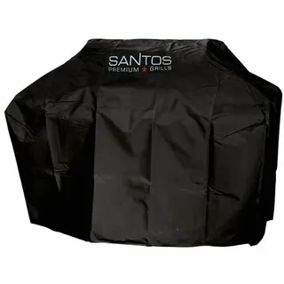 SANTOS Grill Abdeckhaube passend zu S-301, S-318, M-418, E-418, PVC / Polyester, 140 x 65 x 138 cm