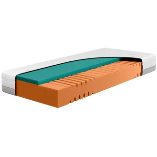 Gelschaummatratze Gelschaum Matratze GELTEX® Next Horizon 240, Beka®, 24 cm hoch, 100% GELTEX®-Schaum, 24 cm hoch, RG43, verfügbar in H2 & H3, 90x200 cm weiß 90 cm x 210 cm x 24 cm