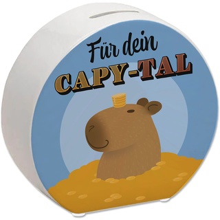 Für Dein Capy-tal Spardose mit süßem Capybara Sparhilfe für Kinder für Spaß beim Sparen, die Capybaras mögen um das Kinderzimmer mit niedlichen Tieren zu dekorieren