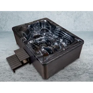 Premium Outdoor Whirlpool Modena 220x156cm + Vollausstattung