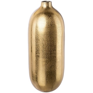 Flaschen-Vase Base Aus Aluminium  17X17x41 Cm (Farbe: Gold)