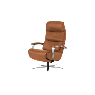 Hukla Relaxsessel Florian Leder 73 x 115 x 91 cm Orange elektrisch