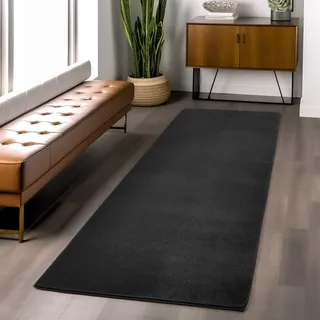 Ayyildiz JOY 1400 Kurzflorteppich 80 x 150 cm Schwarz