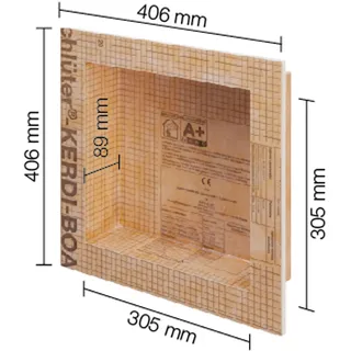 Schlüter Systems Schlüter Kerdi Board N Einbauelement für Duschablage Duschregal Duschnische