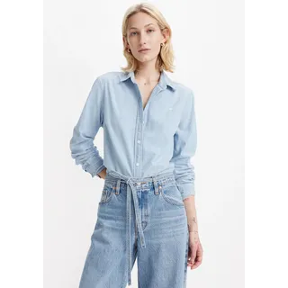 Levi's The Classic Langarmhemd Med Indigo / Flat Finish M