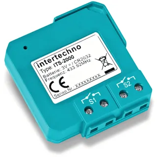 Intertechno Twin-Sender Funk ITS-2000 für Smart Home