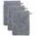 Waschhandschuh 15 x 20 cm stone 3 St.
