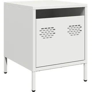 vidaXL Nachtschrank 35 x 39 x 43,5 cm Weiß