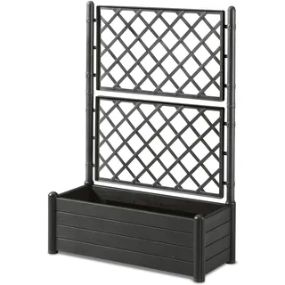 stefanplast Kletterpflanzgefäß 100 x 43 x 142 cm Grau