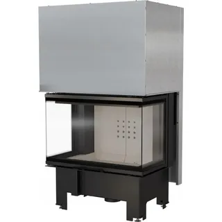 Kratki Kamineinsatz NBC 800/400 Stahl Schwarz