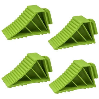 Trutzholm 4x Unterlegkeil mit Griff 21x8x10cm 3t Tragkraft für Wohnmobil Anhänger
